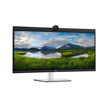 Dell 34" Curved Monitor P3424WEB IPS WQHD 3440x1440 3800R 21:9 300cd/m 5ms HDMI DP USB-C PD 1 x RJ45 4xUSB Cam&Mic 